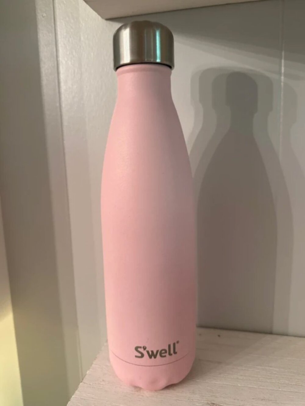 S’well Stainless Steel 17oz Water Bottle Pink Topaz